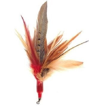 Go Cat - Go Cat Wild Thing Feather Replacement for Cat Teasers / Wands