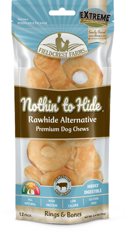 Nothin to Hide - Ring & Bone Beef Premium Dog Chews 12 Pack