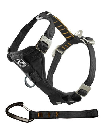 Kurgo Enhanced Strength True Fit Smart Harness Black Medium