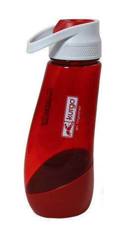 Kurgo Gourd H2O Bottle & Bowl - Barn Red