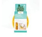 Zippy Paws Happy Bowl Slow Feeder Pineapple