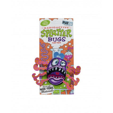 Fuzzy Splatterbug Cat Toy Fraz