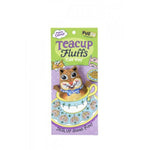 Fuzzy Tea Cups Cat Toy Chipmunk