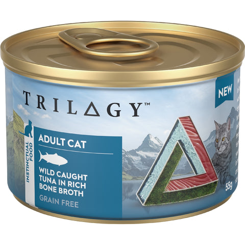 Trilogy Tuna in Bone Broth Grain Free Wet Cat Food 85g