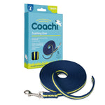 Coachi Dog Training Recall Line Navy & Lime