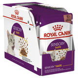 Royal Canin Sensory Taste Gravy Wet Cat Food 85g Box x 12