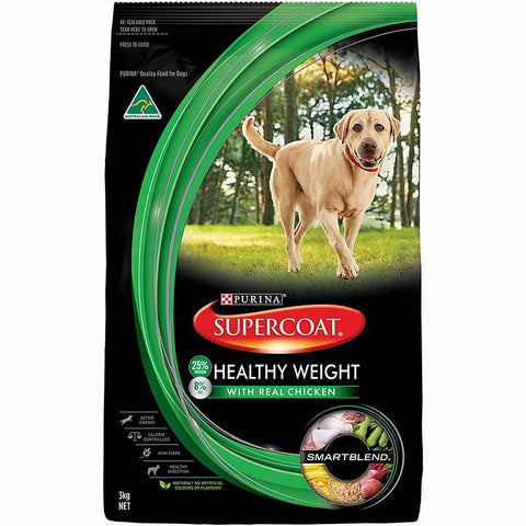 Supercoat Chicken Healthy Weight Dry Dog Food 2.6kg