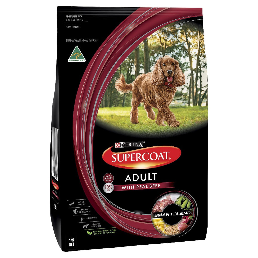 Supercoat large breed dog sales food
