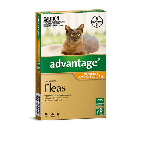 Bayer advantage flea treatment for cats sale