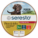 Bayer Advantage Seresto Flea & Tick Collar for Dogs Over 8kg