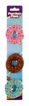 Purrfect Paws Donuts Cat Toy