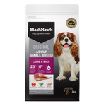 Black Hawk Adult Lamb & Rice Small Breed Dog 3kg