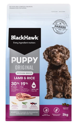 Black Hawk Medium Puppy Lamb And Rice Dry Dog Food