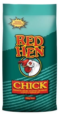 Laucke Red Hen Chick Starter Crumble (Unmedicated) 20kg