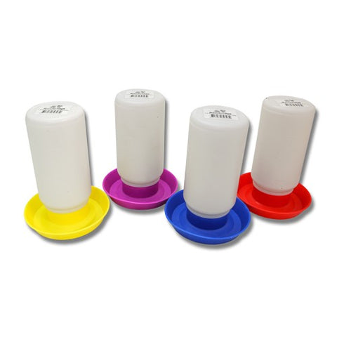 Bainbridge Straight Top Poultry Baby Chicken Water Drinker Various Colours