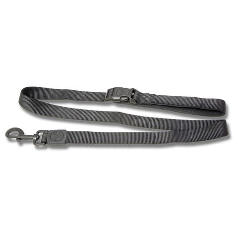 Bainbridge Premium Nylon Dog Lead with Tether Handle 25mm x 120cm Black