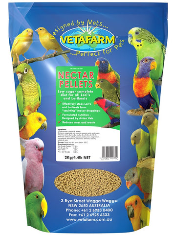 Vetafarm Nectar Pellets 2kg