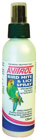 Avitrol Mite & Lice Spray 125ml