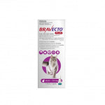 Bravecto Plus Spot On Cat Flea, Tick & Worming 6.25-12.5kg Purple