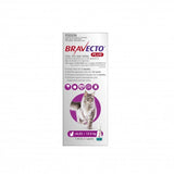 Bravecto Plus Spot On Cat Flea, Tick & Worming 6.25-12.5kg Purple