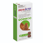 Bravecto Dog Flea & Tick 10-20kg Green Chews 2 Pack