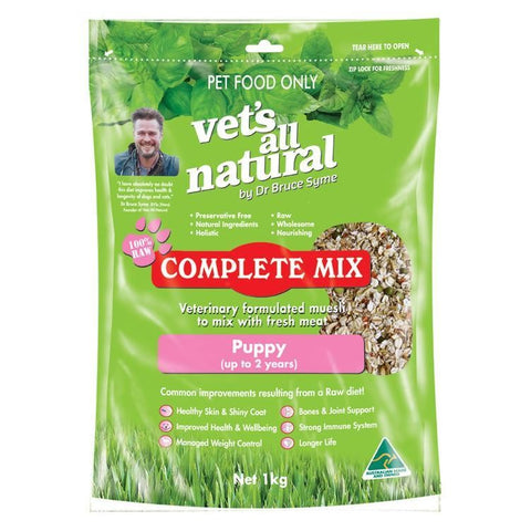 Vets All Natural Complete Mix Puppy 1kg