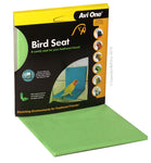 Avi One Bird Seat With Fabric Cover 14 X 14cm Suit Wire Spacing Up To 22mm Green