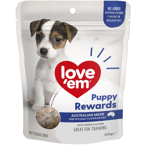Love em Puppy Rewards Dog Treats 200g