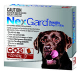 Nexgard Dog Flea & Tick 25.1-50kg Red