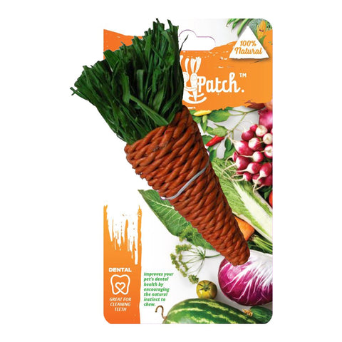 Veggie Patch Carrot Chew Toy 18cm