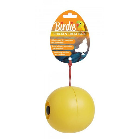 Birdie Chicken Treat Ball 13 x 8cm