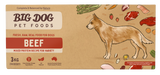 Big Dog Beef Raw Diet Dog Food 3kg