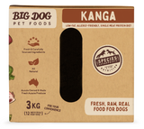 Big Dog Kangaroo Low Allergy Single Protien Raw Diet Dog Food 3kg