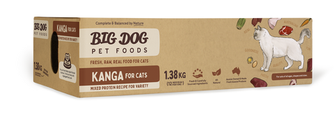 Big Dog Kangaroo Raw Diet Cat Food 1.38kg
