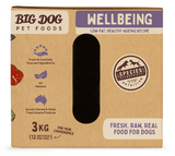 Big Dog Wellbeing Raw Diet Dog Food 3kg