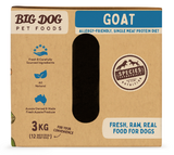 Big Dog Goat Low Allergy Single Protein Raw Diet Dog Food 3kg