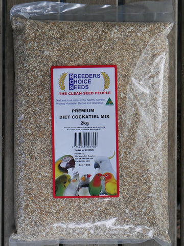 Breeders Choice Seeds Premium Diet Cockatiel Mix