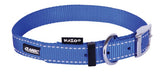 Kazoo Classic Nylon Dog Buckle Collar Blue
