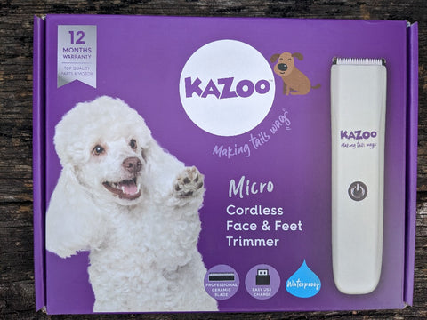 Kazoo Micro Cordless Face & Feet Dog Trimmer