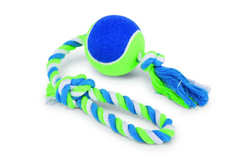 Kazoo Twisted Rope Sling Tennis Ball Large