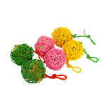Kazoo Colour Wicker Ball with Crinkle Large