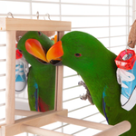 Kazoo Wooden Mirror Perch