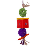 Kazoo Twin Ball Foraging Bird Toy