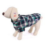 Kazoo Flano Green Dog Coat