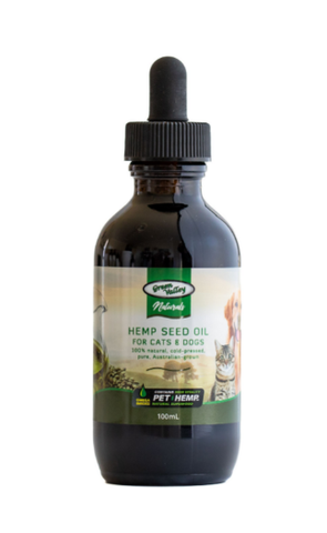 Green Valley Naturals Hemp Seed Oil for Cats & Dogs 100ml