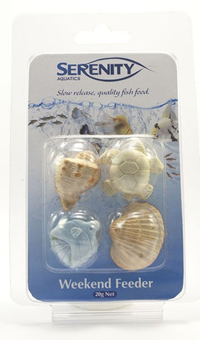 Serenity Tropical Vacation Feeder 4 Pack 20g