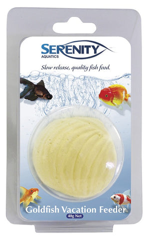 Serenity Gold Fish Vacation Feeder 1 Pack 40g