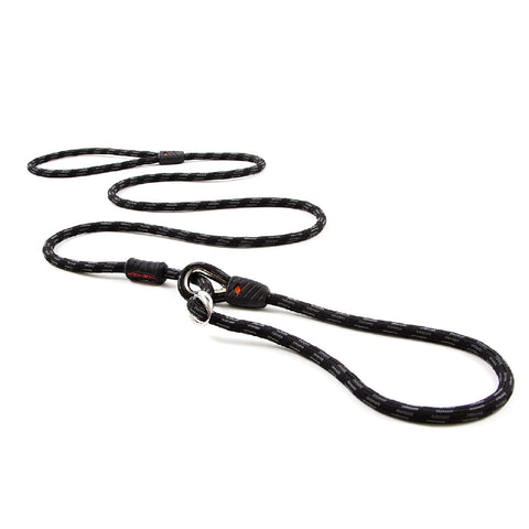 EzyDog Luca 8mm Dog Lead Black 170cm