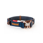 EzyDog Double Up Dog Collar Denim