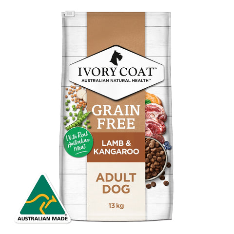 Ivory Coat Adult Lamb & Kangaroo Grain Free Dry Dog Food